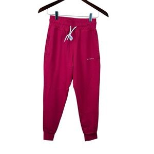 NVGTN Hot Pink Ruby Red Joggers Size M Medium Yoga Run